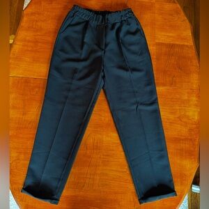 NWOT Black High-Waisted Trousers